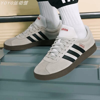 Adidas阿迪达斯VL COURT CLASSIC复古德训鞋t头鞋运动板鞋JS3003