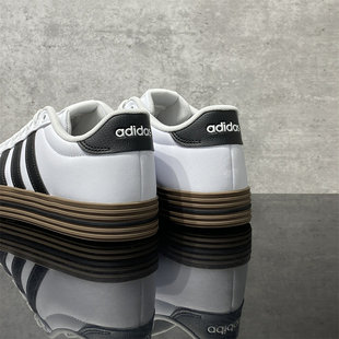 阿迪达斯男鞋女鞋2026春冬款经典复古耐磨运动休闲板鞋正品JR0077