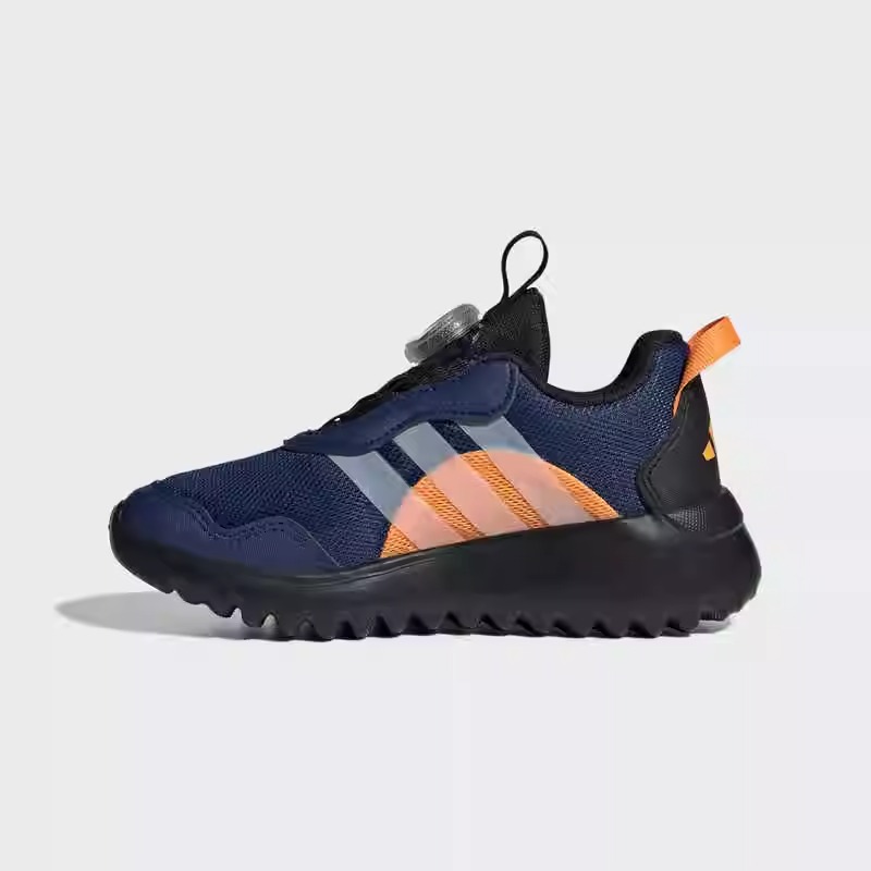 adidas阿迪达斯男女大小童BOA 4.0旋转按钮小波浪休闲鞋IH8723