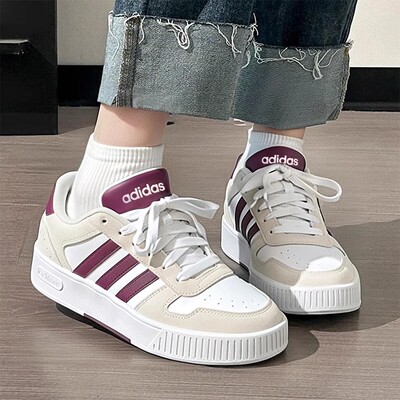 阿迪达斯男女鞋复古透气休闲板鞋