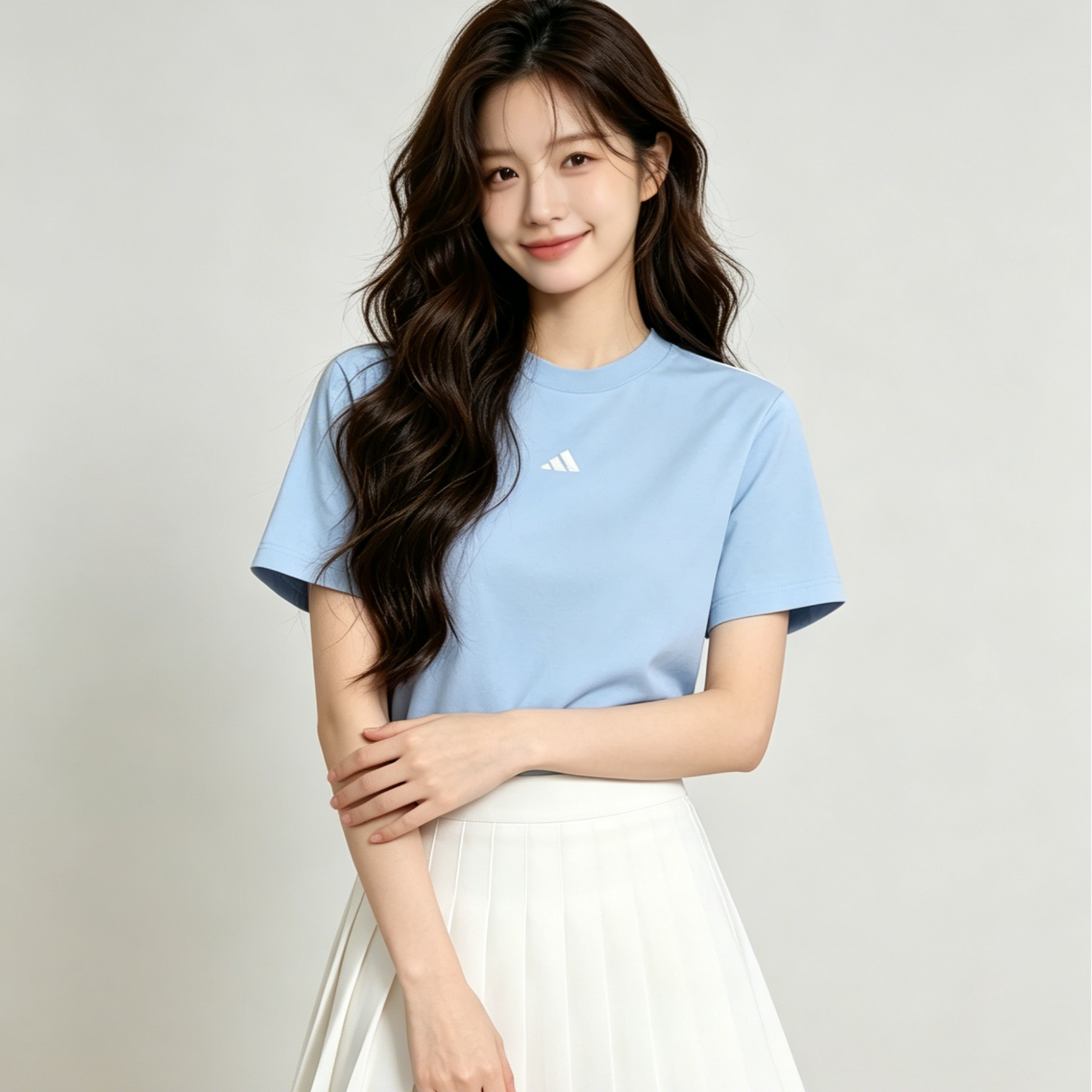 正品Adidas阿迪达斯短袖女士2026爆款夏季休闲百搭透气T恤运动服