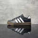 男鞋 女鞋 DAILY Adidas阿迪达斯正品 4.0皮革透气低帮板鞋 JR0086