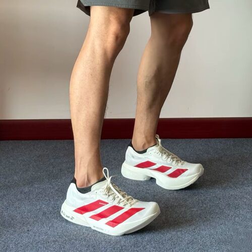 Adidas 阿迪达斯Adizero 男子马拉松碳柱缓震低帮跑步鞋女JR6363