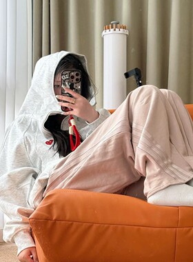 Adidas阿迪达斯女子花苞裤2026春季宽松舞蹈飘逸运动休闲裤KC4002