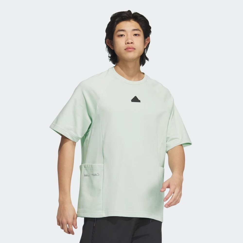 Adidas阿迪达斯男2026夏新款透气运动休闲圆领短袖T恤JI8666,运动服/休闲服装,运动T恤,淘宝优惠券,粉丝福利购,淘宝优惠卷