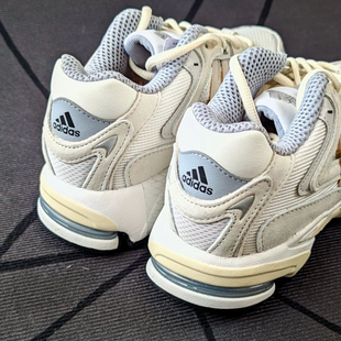 阿迪达斯男女正品冬季网面透气通勤上班鞋舒适平底鞋老爹鞋GZ1562