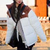 阿迪达斯男女保暖外套2026冬季 新款 防风防水运动休闲羽绒服JM9139