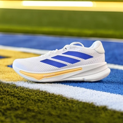 Adidas阿迪达斯男透气跑步运动