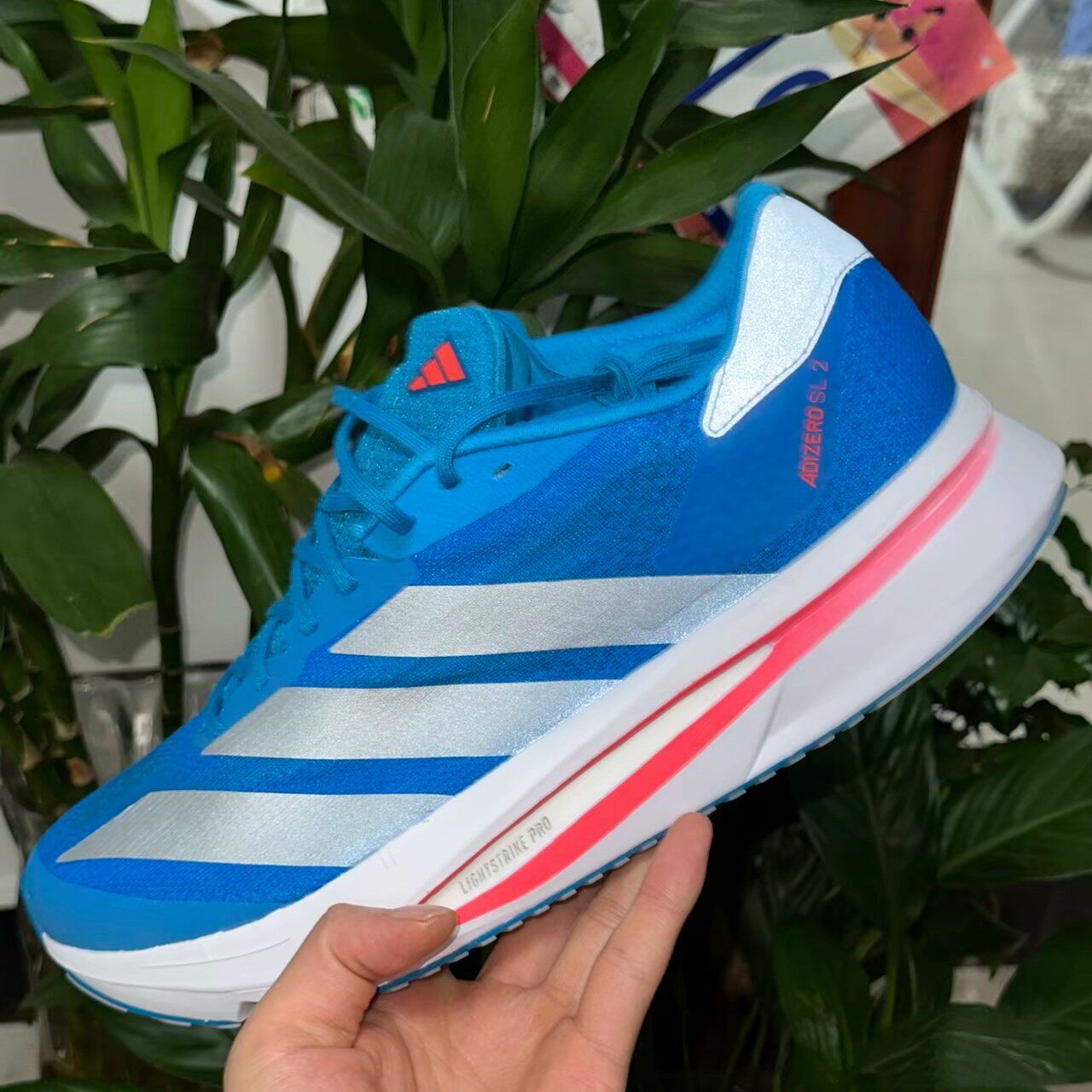 Adidas/阿迪达斯正品ADIZERO男士缓震训练透气马拉松跑步鞋FY4079