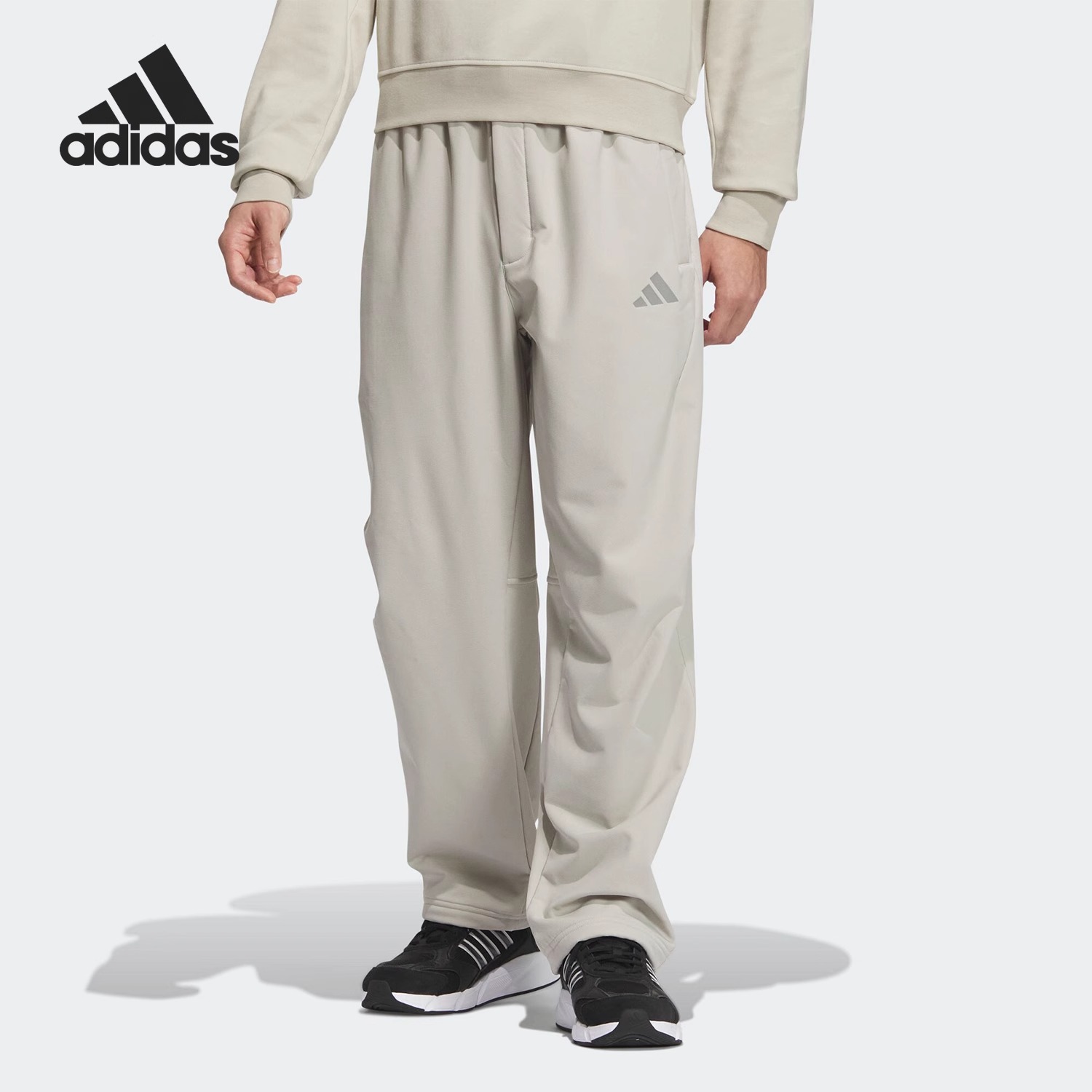 Adidas/阿迪达斯正品2025新款男士拒水防泼防晒户外运动裤JX1785
