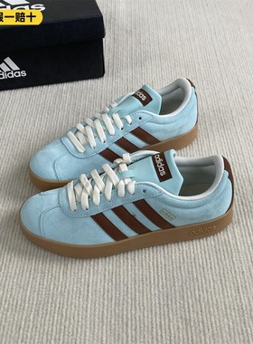 Adidas阿迪达斯VL COURT CLASSIC男女同款复古休闲运动板鞋KK3772