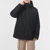 阿迪达斯外套男2025冬季 JE8576 防风户外运动服加绒休闲夹克正品