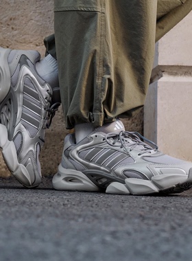 阿迪达斯三叶草厚底增高老爹鞋女款2026爆款专柜正品春冬款KJ3925