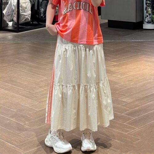 Adidas/阿迪达斯正品三叶草女士经典运动宽松半身裙KC0768