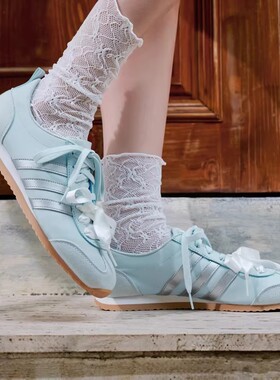 Adidas/阿迪达斯女鞋正品「冰淇淋T头鞋」薄底运动休闲鞋KH5559