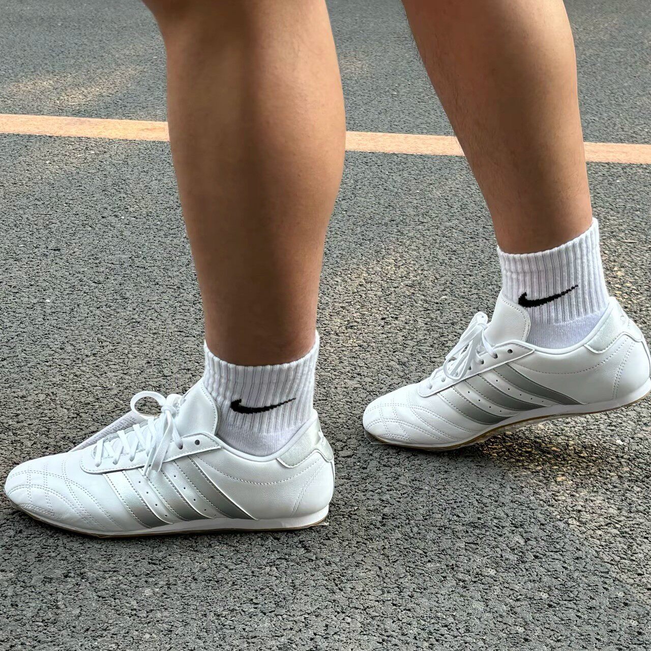 Adidas/阿迪达斯正品TAEKWONDO LACE女士跆拳道文化鞋JS1192