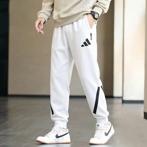 阿迪达斯男子针织长裤