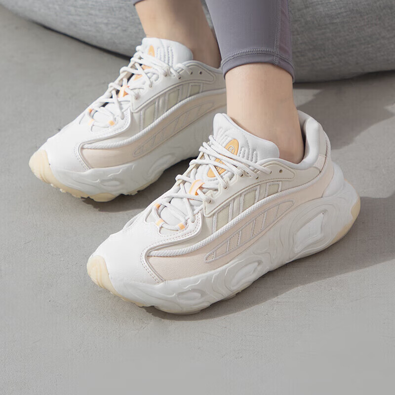 Adidas阿迪达斯OZNOVA W经典三叶草复古运动休闲男女老爹鞋GW6819