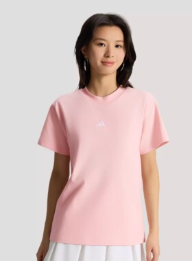 Adidas阿迪达斯新款女装t恤正品夏季运动百搭显瘦休闲短袖KX2765