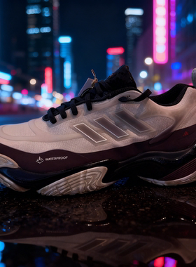 Adidas阿迪达斯正品新款男士CLIMAPROOF复古缓震运动跑步鞋JQ2896