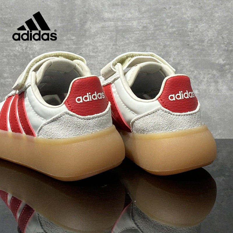 adidas阿迪达斯正品25童鞋透气魔术贴轻便运动鞋休闲板鞋【特价】