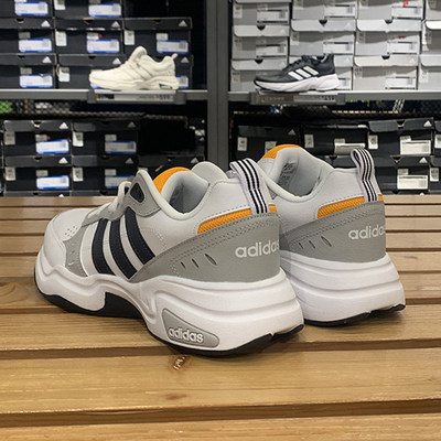 阿迪达斯运动鞋男士STRUTTER复古耐磨百搭老爹鞋女款增高正品