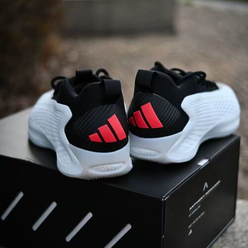 Adidas阿迪达斯AE1爱德华兹1代白黑红男减震透气实战篮球鞋JQ6140