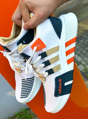 Adidas阿迪达斯EQT三叶草男女新款运动运动休闲缓震跑步鞋JI4272