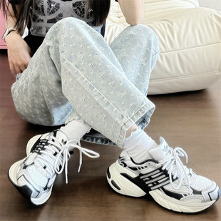 爆款 时尚 复古潮流出街运动休闲鞋 女鞋 冬季 男鞋 潮搭阿迪达斯老爹鞋