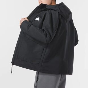 正品阿迪达斯男装外套冬季休闲夹克加绒户外冲锋衣JI8680 IT3951