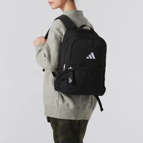 Adidas阿迪达斯女2026年时尚学生休闲日常运动休闲双肩包JE3224
