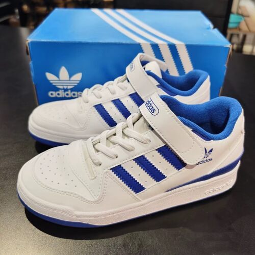 正品Adidas阿迪达斯三叶草FORUM LOW 小童鞋经典运动鞋FY7978