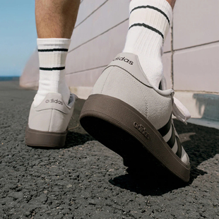 Adidas阿迪达斯德训鞋板鞋复古简约运动休闲夏日粉色新款低帮女鞋