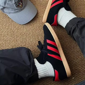 STADT爆款 男鞋 百搭休闲板鞋 阿迪达斯三叶草德训女鞋 正品 JI1885