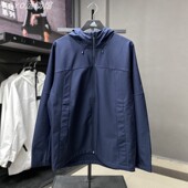 加绒保暖运动连帽夹克正品 Adidas阿迪达斯外套男2026冬季 款 JM9105