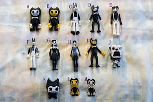 Bendy班迪与墨水机器 正版可动人偶手办模型公仔摆件玩具多款现货