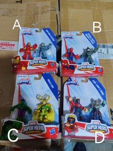 漫画英雄Q版可动人偶手办模型公仔摆件景品玩具盒装全新多款现货