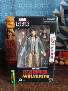 漫威传奇系列 死侍3 罗根便衣金刚狼可动人偶手办模型公仔玩具