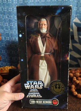 Kenner星球大战12寸1/6老年奥比旺可动人偶手办模型公仔摆件玩具