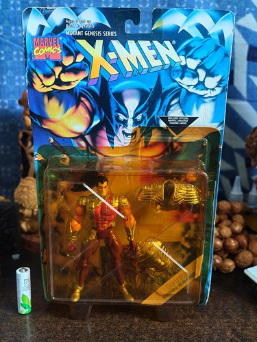 绝版 1997正版 Toybiz X-men 太阳火手办模型公仔摆件景品玩具