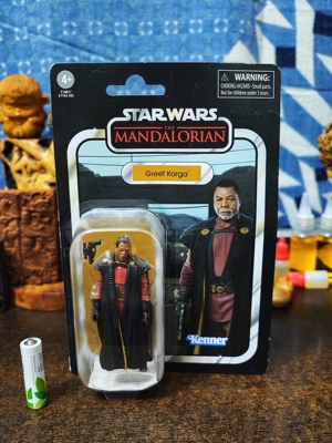 星球大战3.75寸 1/18 格里夫 卡加曼达洛人可动人偶手办模型玩具