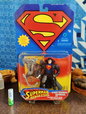 Kenner DC钢铁之躯接头守护者超人可动人偶手办模型公仔摆件玩具