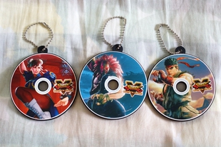 卡表街头霸王5 street fighter限定手办模型公仔挂件摆件玩具挂件