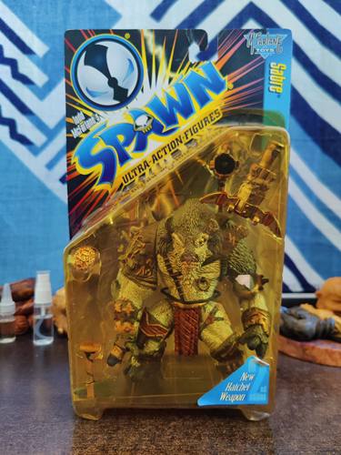 麦克法兰再生侠spawn牛头人可动人偶手办模型公仔摆件景品玩具