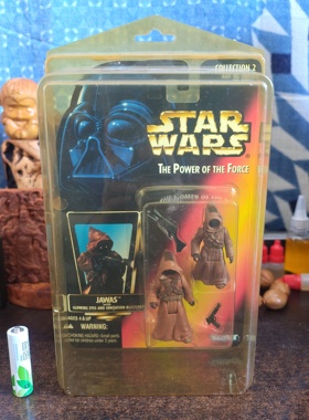 星球大战稀有版本3.75寸JAWA人可动人偶手办模型公仔摆件景品玩具