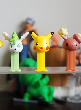 日系绝版 口袋 妖 怪宠物小精灵PEZ扭蛋手办模型公仔摆件现货