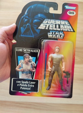 Kenner欧版稀少天行者卢克跨栏背心款3.75寸可动人偶手办模型玩具