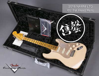 Fender CustomShop 2018NAMM限量60FatHeadRelic【多利乐器】