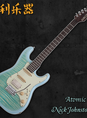 SCHECTER NickJohnston Atomic硝基漆做旧签名款【多利乐器】现货
