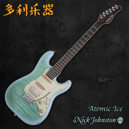 SCHECTER NickJohnston Atomic硝基漆做旧签名款【多利乐器】现货